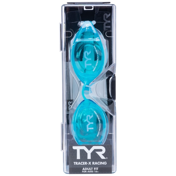 Очки TYR LGTRX/217 Tracer-X Racing, голубой