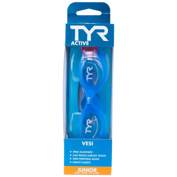 Очки TYR LGHYBJR/105 Vesi Junior, голубой