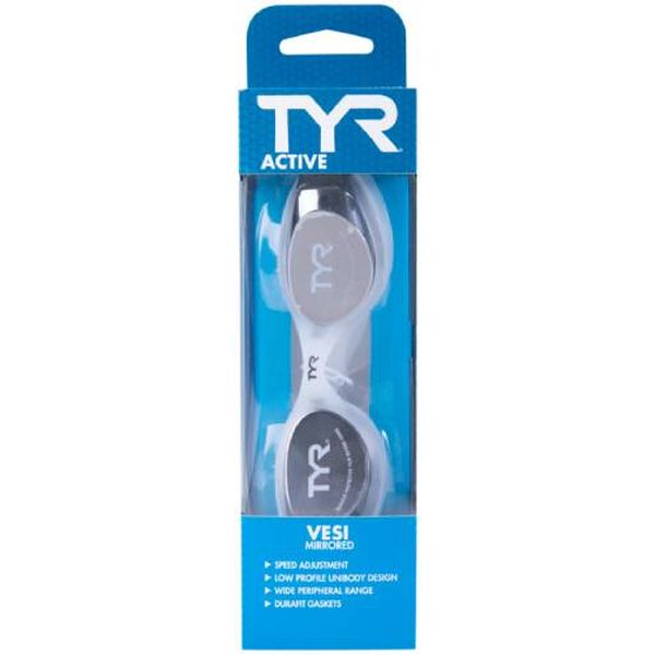 Очки TYR LGHYBM/651 Vesi Mirrored, серебристый