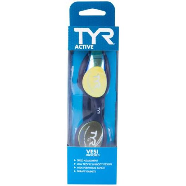 Очки TYR LGHYBM/759 Vesi Mirrored, синий