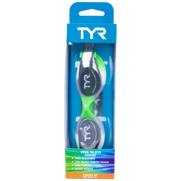 Очки TYR LGVSITDM/657 Vesi Tie Dye Mirrored Junior