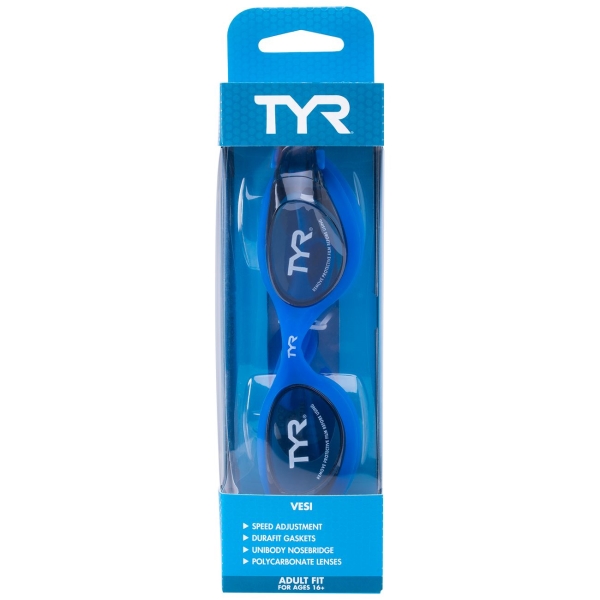 Очки TYR LGHYB/156 Vesi, голубой