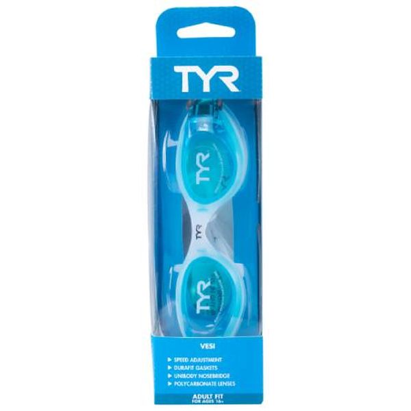 Очки TYR LGHYB/217 Vesi, голубой/белый