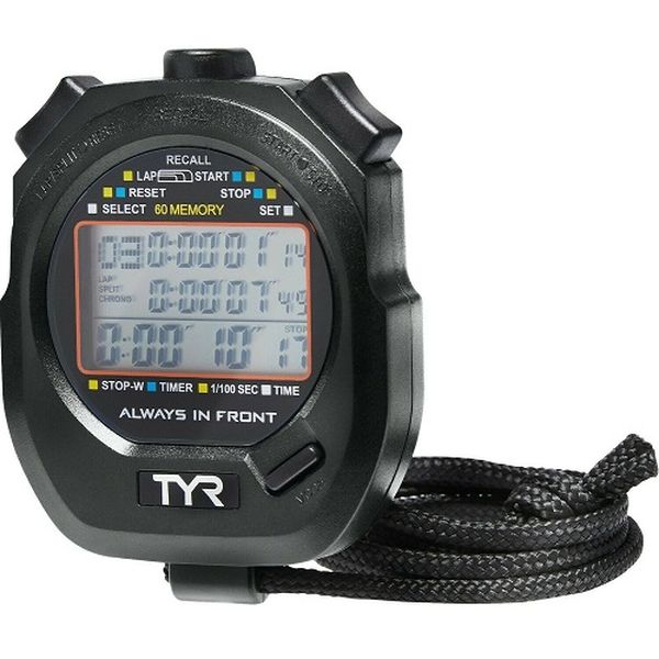 Секундомер TYR LSWSTOP/001 Z-200 Stopwatch, черный