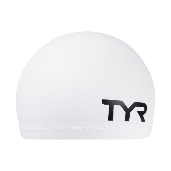 Шапочка TYR LSCCAP/100 Silicone Comfort Swim Cap, белый