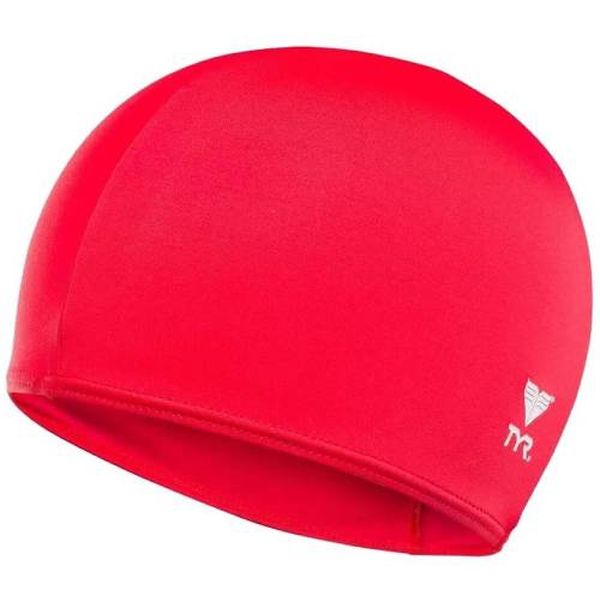 Шапочка TYR LCY/610 Solid Lycra Cap, красный