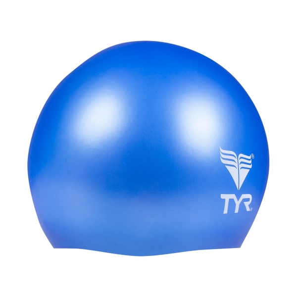 Шапочка TYR LCSJR/428 Junior Silicone Cap, голубой