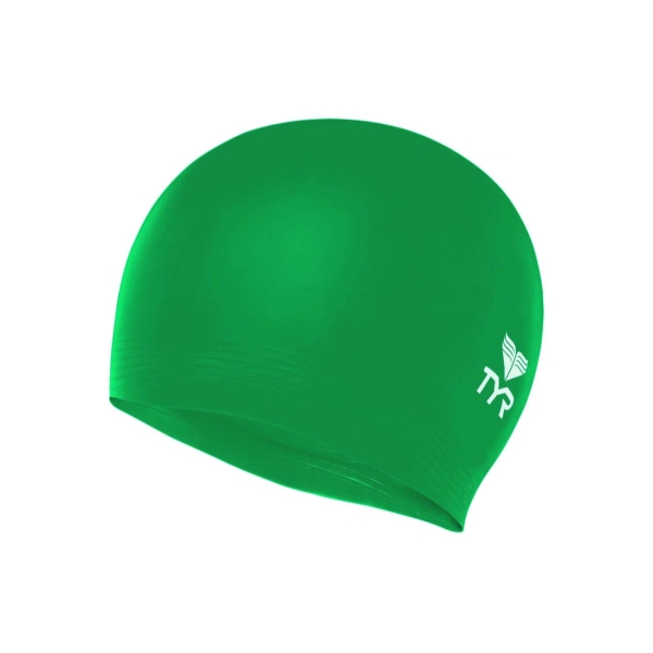 Шапочка TYR LCSJR/326 Junior Silicone Cap, зеленый