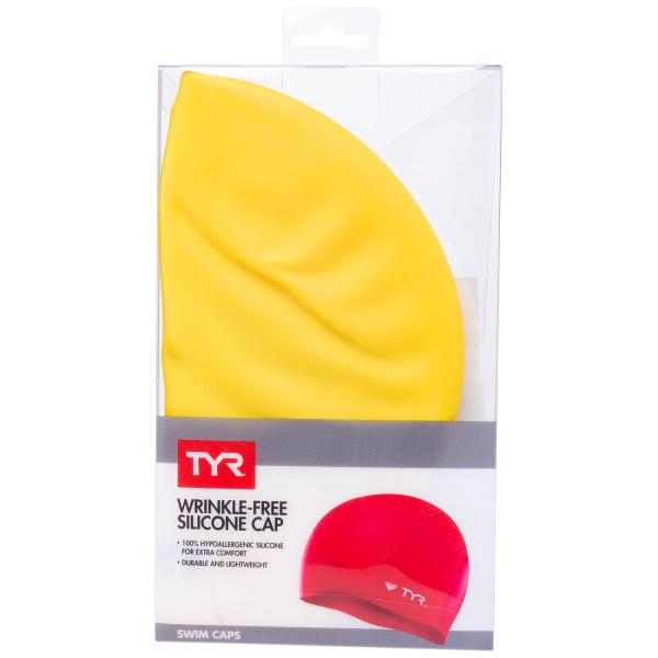 Шапочка TYR LCS/720 Silicone Cap, желтый