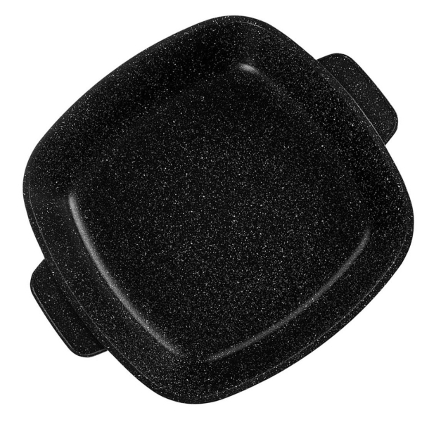 Жаровня Victoria Гранит 26*26см с крышкой (G1126G)