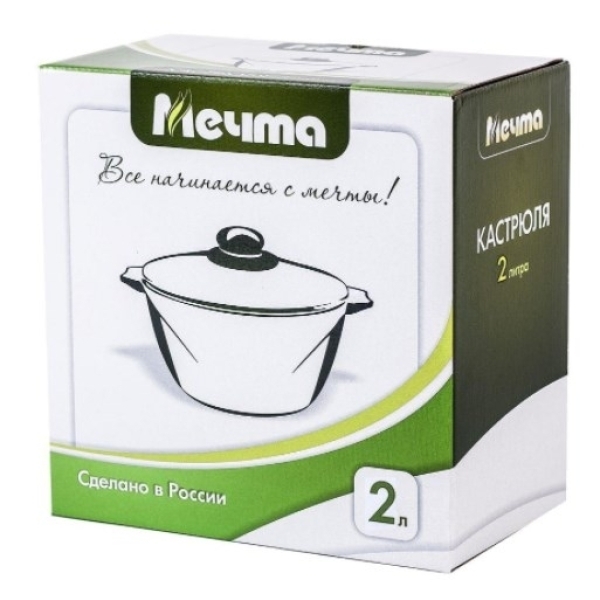 Кастрюля Мечта Гранит 2л 20см (42701)