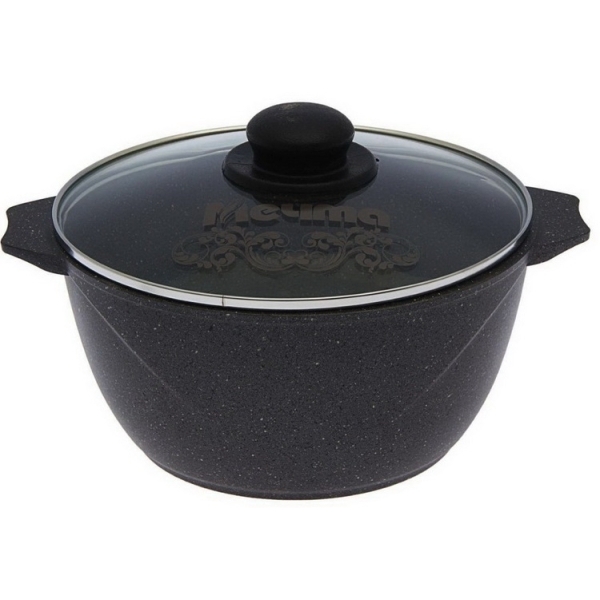 Кастрюля Мечта Гранит Black 4л 24см (44802)