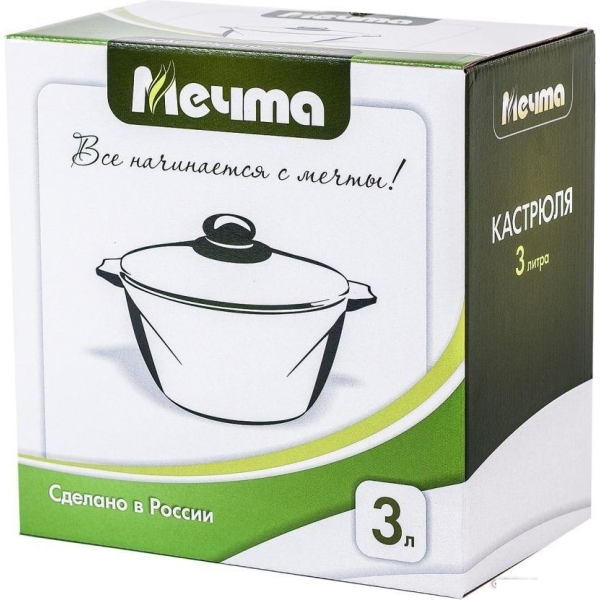 Кастрюля Мечта Гранит Star 3л 22см (43803)