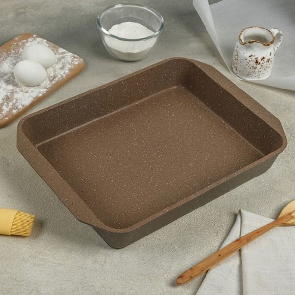 Противень Мечта Гранит Brown 33*22см (93806)