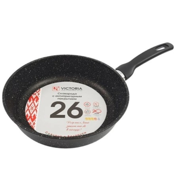 Сковорода Victoria Гранит 26см (IN26/G0) фото