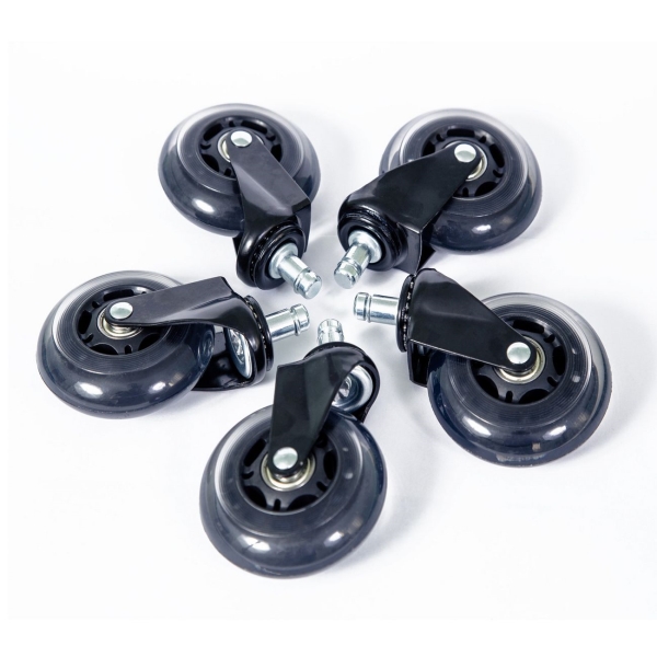 Комплект колес VMMGAME Castors 74мм Transparent (WE-2)