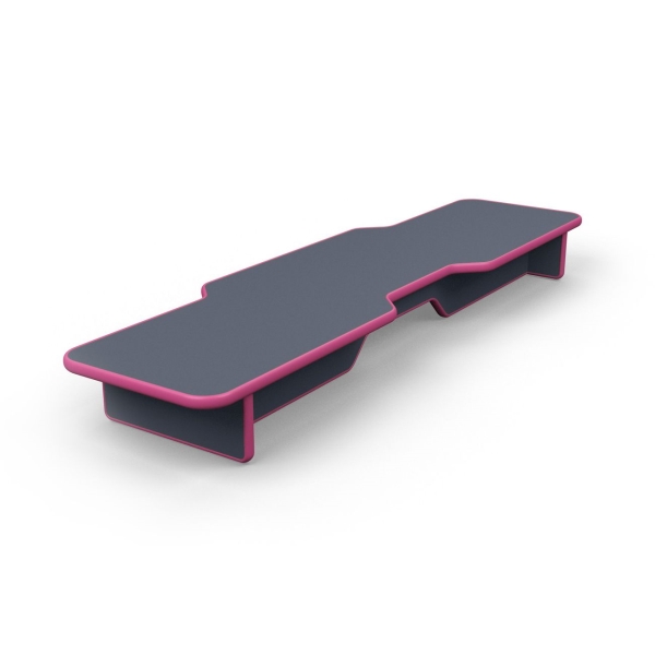 Подставка под монитор VMMGAME Base 120 темно-розовый (BS-2BPK)