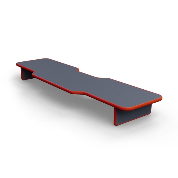 Подставка под монитор VMMGAME Base 120 темно-красный (BS-2BRD)