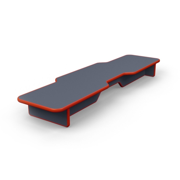 Подставка под монитор VMMGAME Base 120 темно-красный (BS-2BRD)