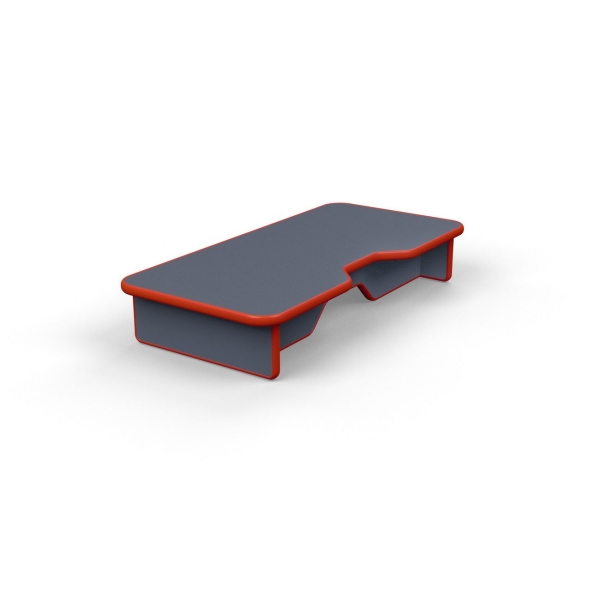 Подставка под монитор VMMGAME Base темно-красный (BS-1BRD)