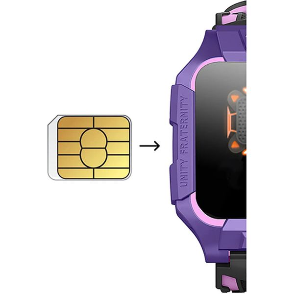 Детские смарт-часы Prolike PLSW02PP, сиреневые