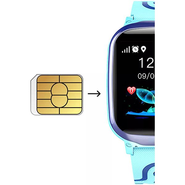 Детские смарт-часы Prolike PLSW13BL, голубые