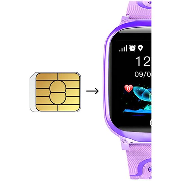 Детские смарт-часы Prolike PLSW13PP, сиреневые