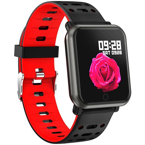Смарт-часы Prolike PLSW1004RD, красные