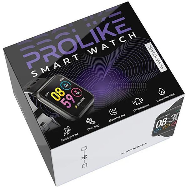 Смарт-часы Prolike PLSW1004RD, красные