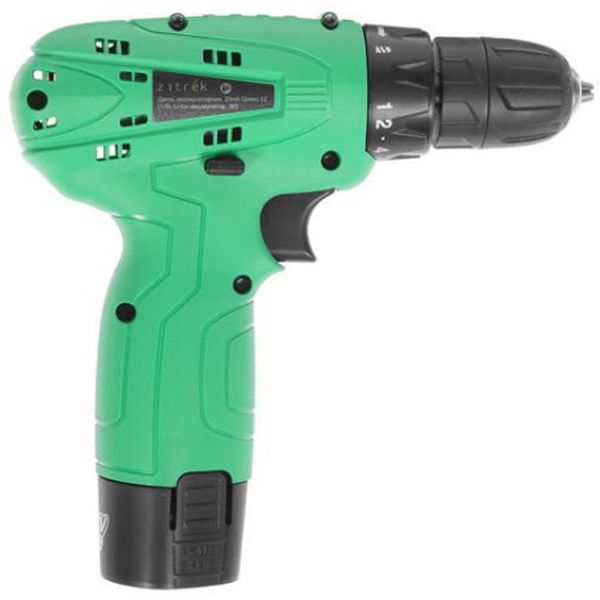 Шуруповерт Zitrek аккумуляторная Green12В Li-ion (063-4071)