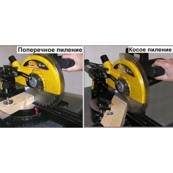 Электропила торцовочная Энкор Корвет 4-430 (90041)