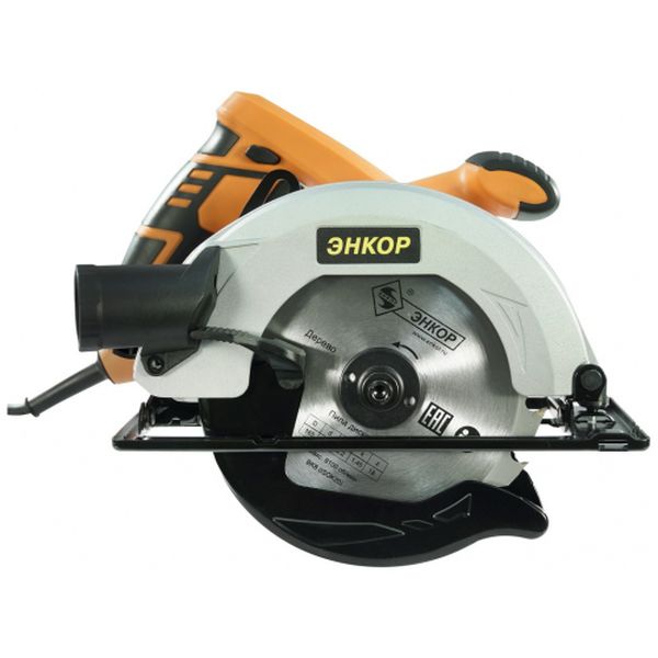 Электропила циркулярная Энкор ПДЭ-1300/55 (50241)