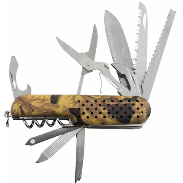 Нож Ecos SR084 11-в-1, милитари