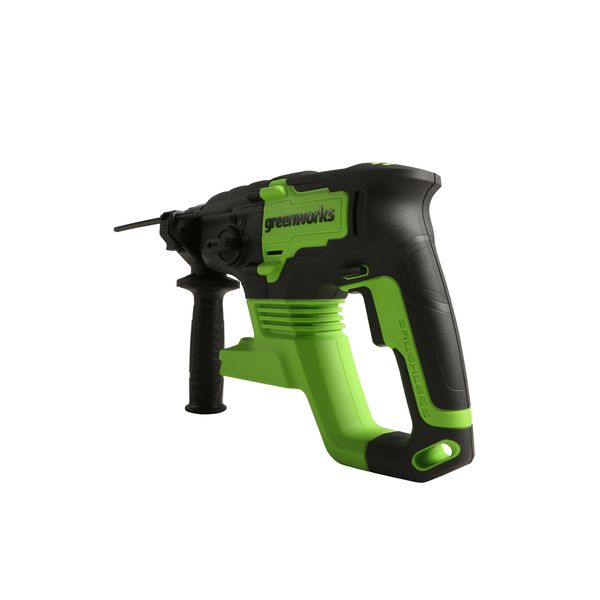 Перфоратор Greenworks GD24SDS2 с АКБ 2Ah и ЗУ (3803007SA)