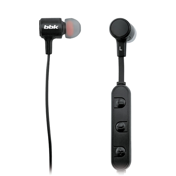 Наушники внутриканальные Bluetooth BBK BT03 Black
