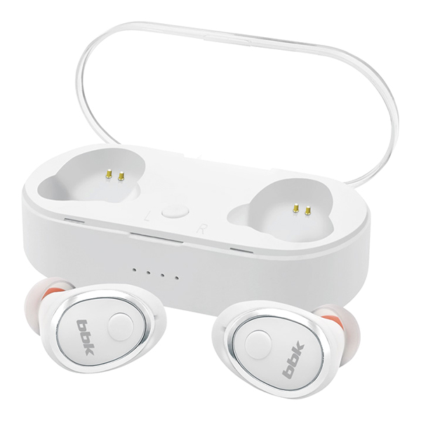 Наушники True Wireless BBK BT04 White фото