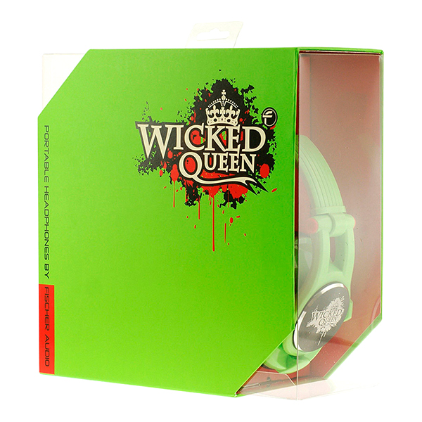 Наушники полноразмерные Fischer Audio Wicked Queen Green (34215)