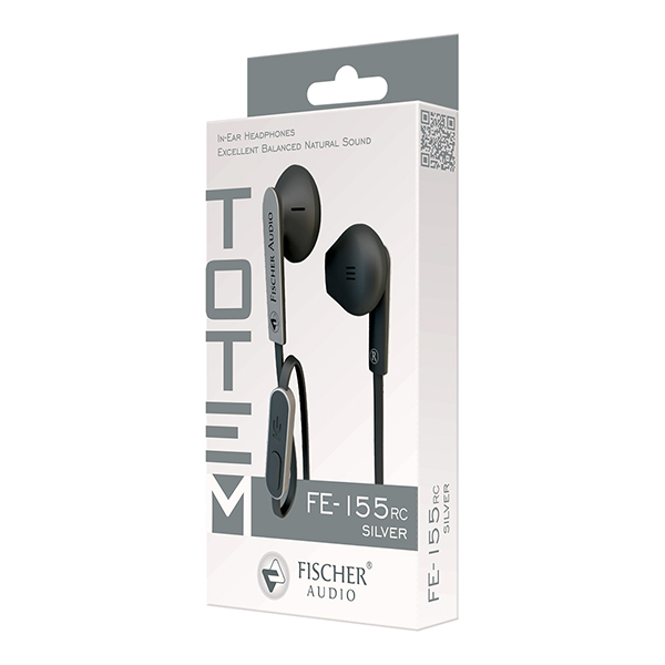 Наушники-вкладыши Fischer Audio FE-155 RC Black/Silver (51086)