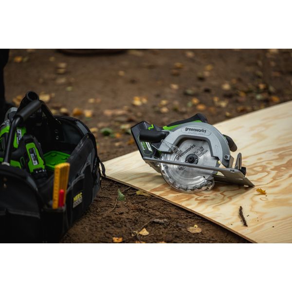 Электропила циркулярная Greenworks GD24CS (1500907)