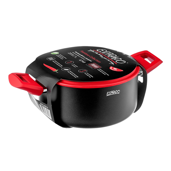 Кастрюля Esprado С крышкой,20 см, 2,7л (FRNT20RE101)