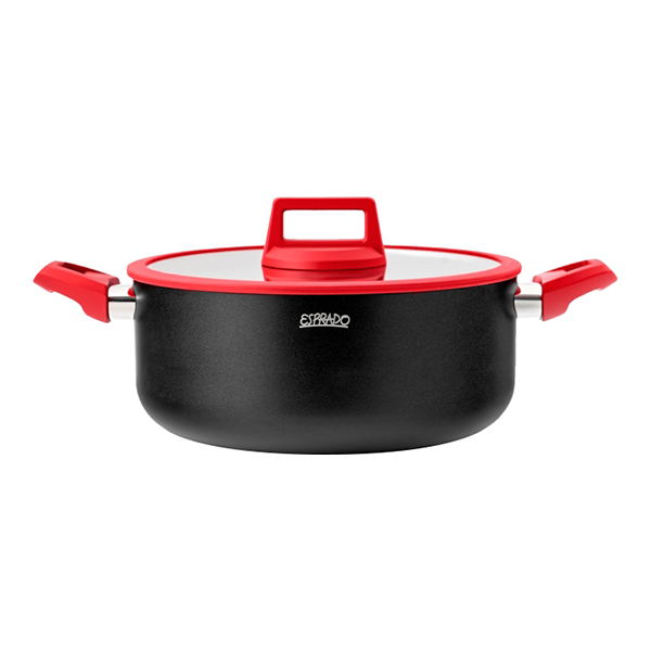 Кастрюля Esprado С крышкой,24 см, 4,3л (FRNT24RE101)