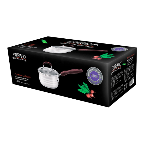 Ковш Esprado С крышкой,14см, 1,2 л (OPT014VE109)