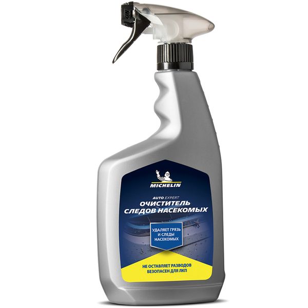 ОЧИСТИТЕЛЬ СЛЕДОВ НАСЕКОМЫХ Michelin спрей-триггер, 650 мл.