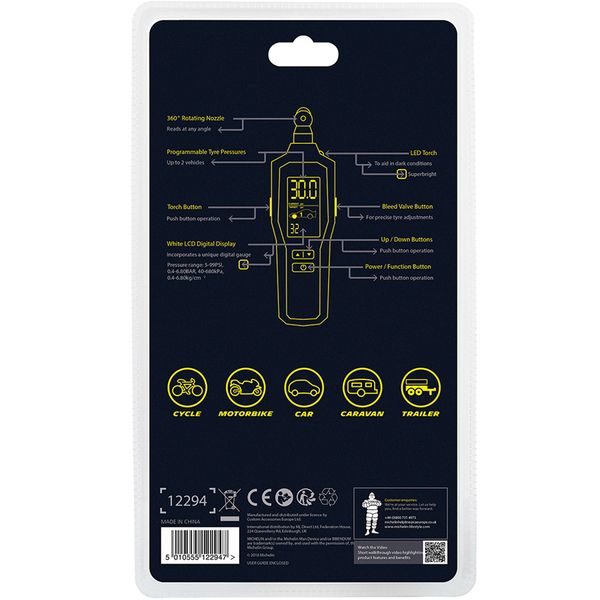 Манометр Michelin 12294