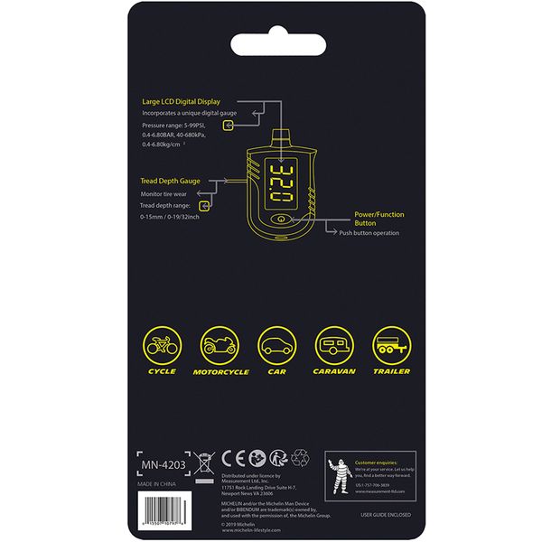 Манометр Michelin MN-4203