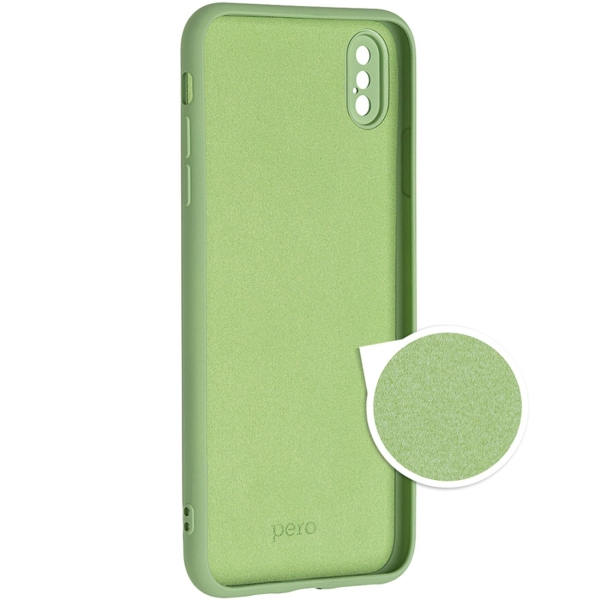 Клип-кейс для iPhone Pero XS Max зеленый (PCLS-0004-GN)