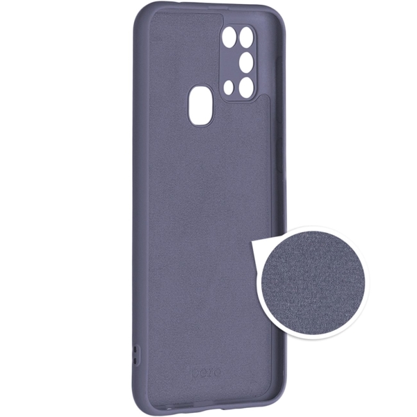 Клип-кейс для Android Pero Для Samsung M31 серый (PCLS-0017-GR)