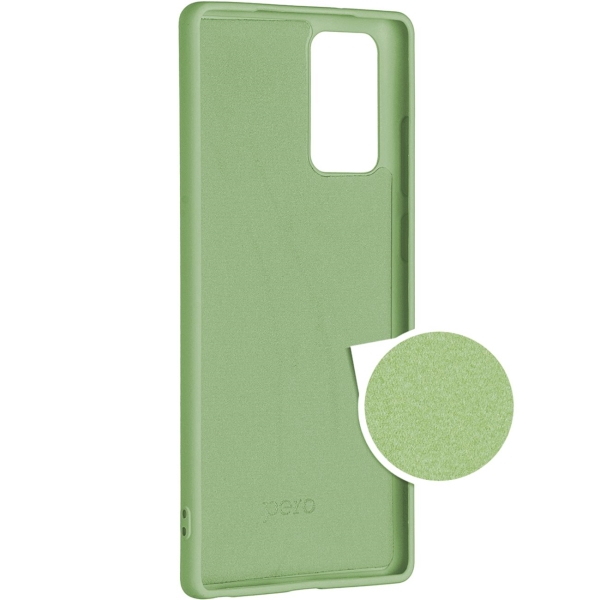 Клип-кейс для Android Pero Для Samsung Note 20 зеленый (PCLS-0040-GN)