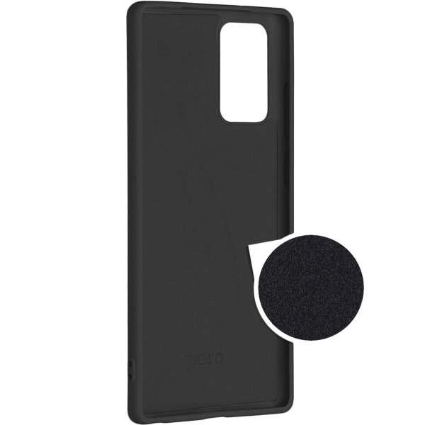 Клип-кейс для Android Pero Для Samsung Note 20 черный (PCLS-0040-BK)