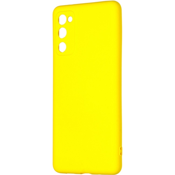 Клип-кейс для Android Pero Для Samsung S20 FE желтый (PCLS-0042-YW)